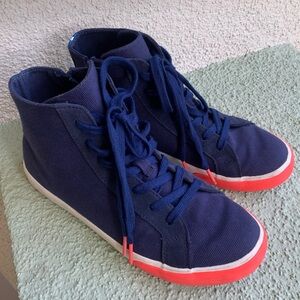 Mini BODEN Women’s High Top Canvas Sneakers size 39